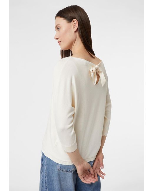 Comma, White Pullover