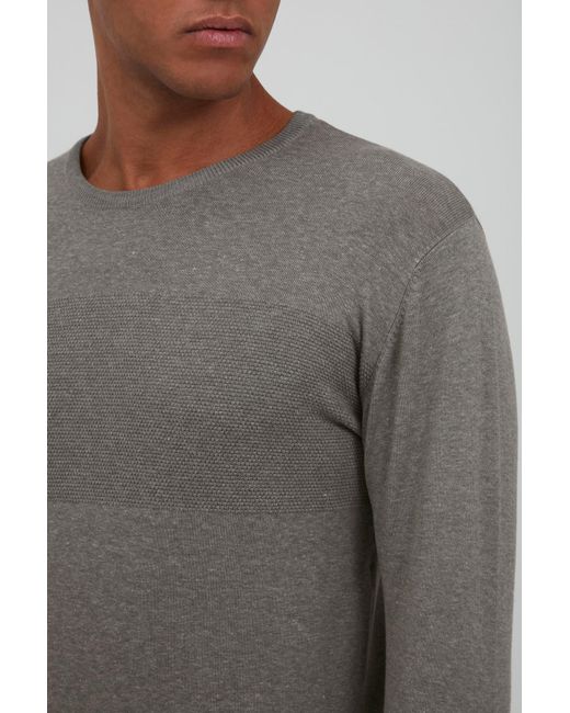 INDICODE Pullover Ernesto in Gray für Herren