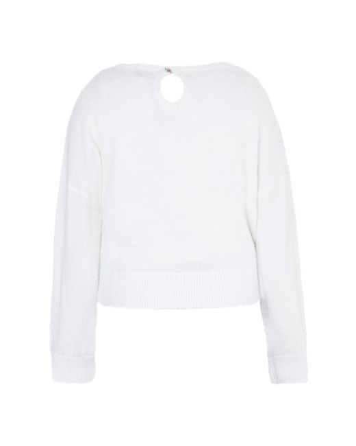 faina White Pullover