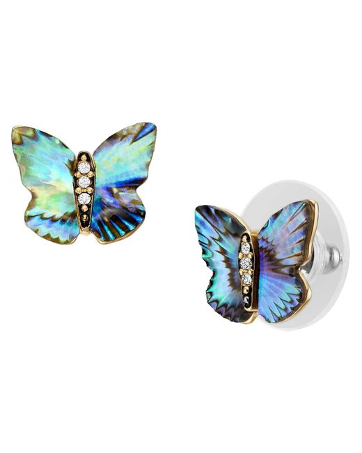 Fossil Blue Ohrringe