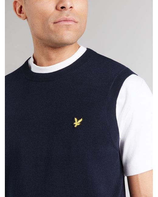 Lyle & Scott Pullunder in Blue für Herren