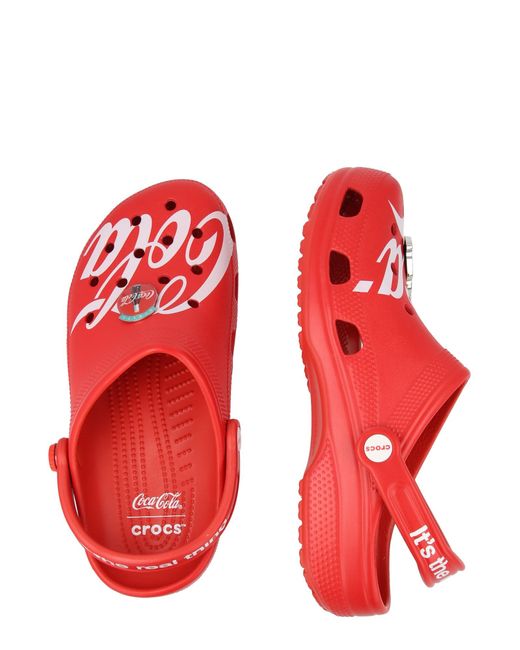 CROCSTM Red Clogs Coca Cola Cls