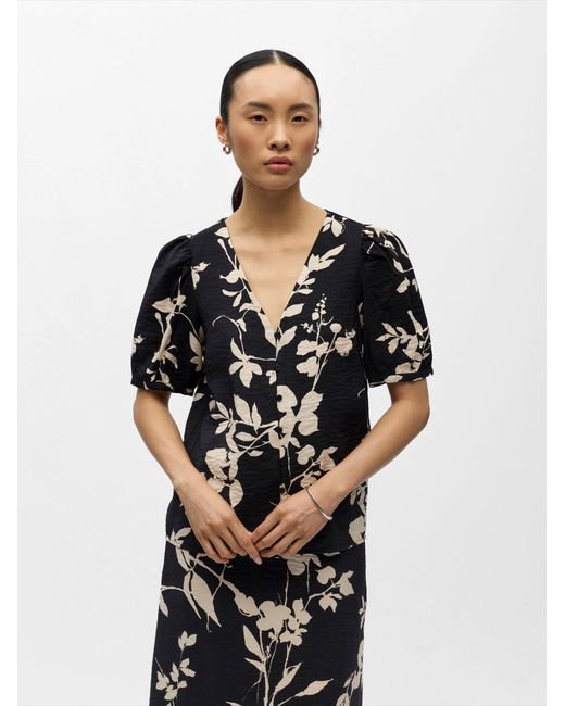 Object Black Bluse Objjacira