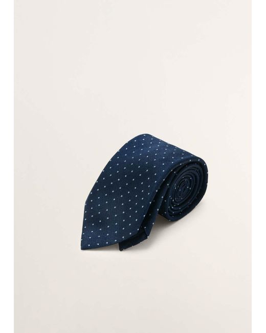 Mango Krawatte Selection in Blue für Herren