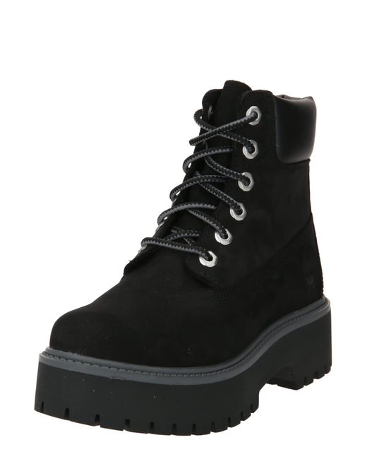 Timberland Black Schnürstiefelette