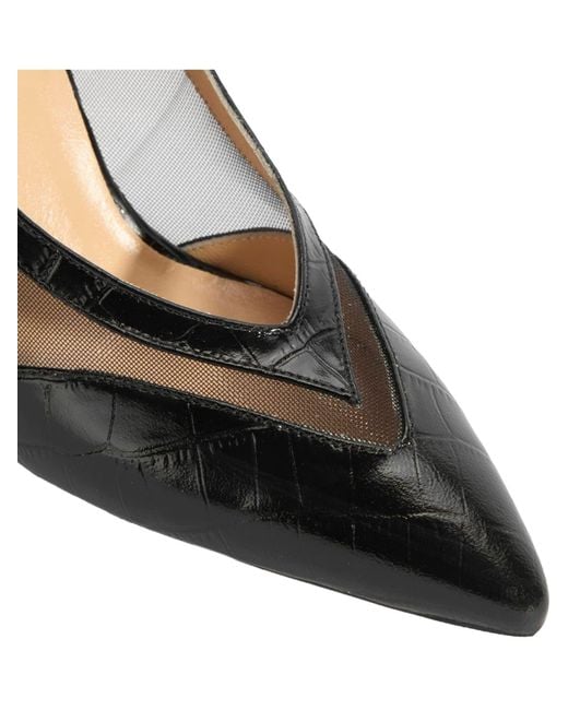 Desa Metallic Slingpumps Klassische Absätze