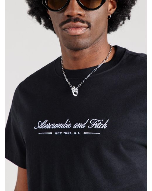 Abercrombie & Fitch T-Shirt in Black für Herren