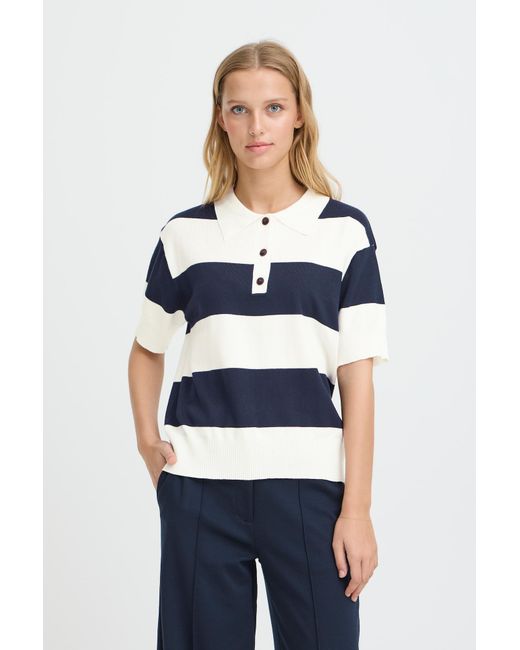 Ichi Blue Pullover Luls