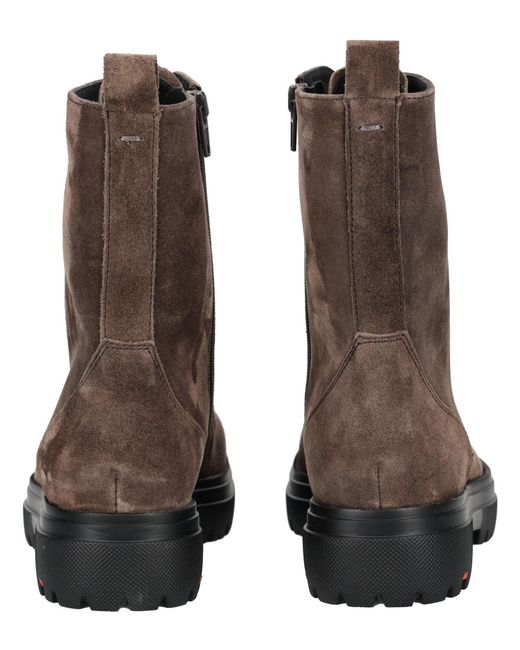 LLOYD SELECTED Brown Schnürstiefel