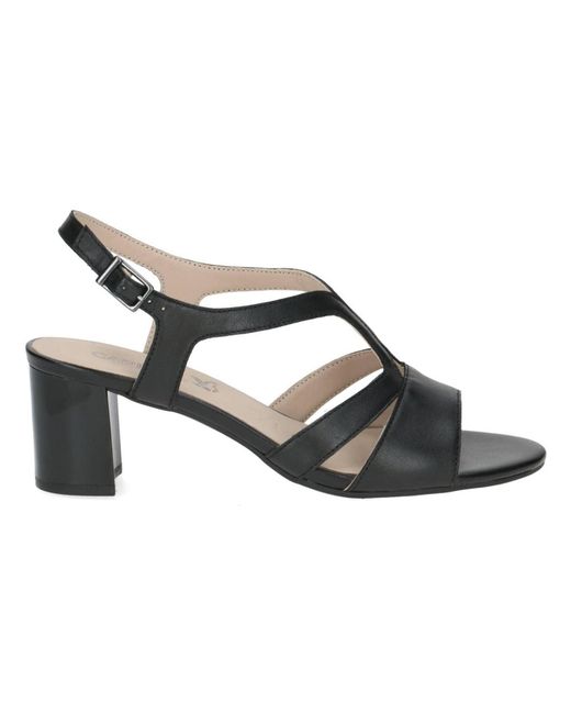 Caprice Black Sandale