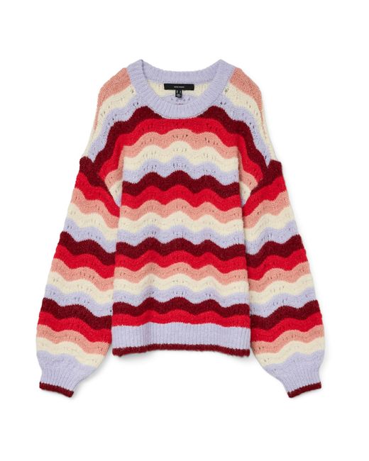 Vero Moda Red Pullover Doja