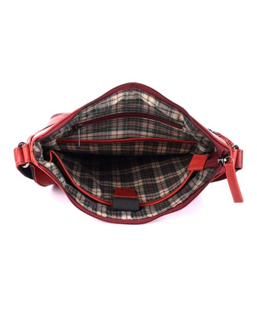 Benthill Red Schultertasche