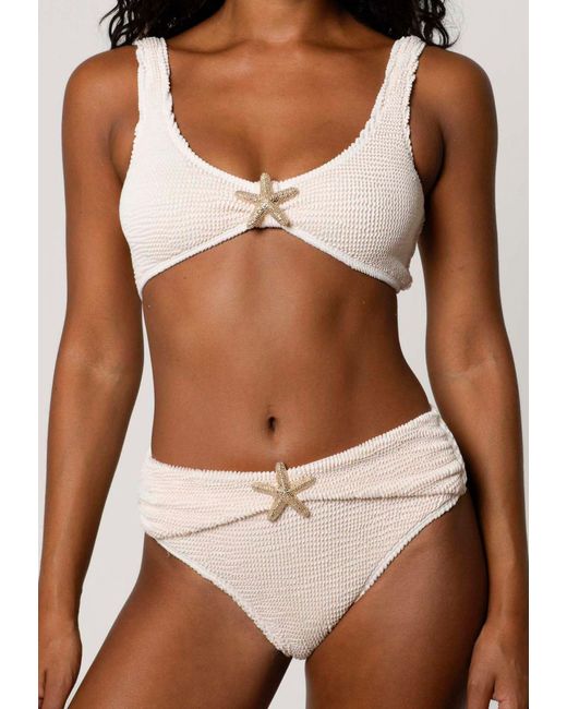 Moda Minx White Bikinitop