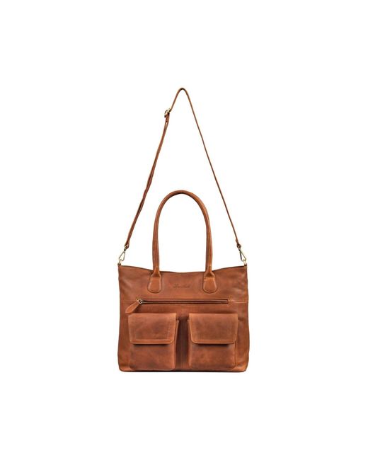 Benthill Brown Handtasche
