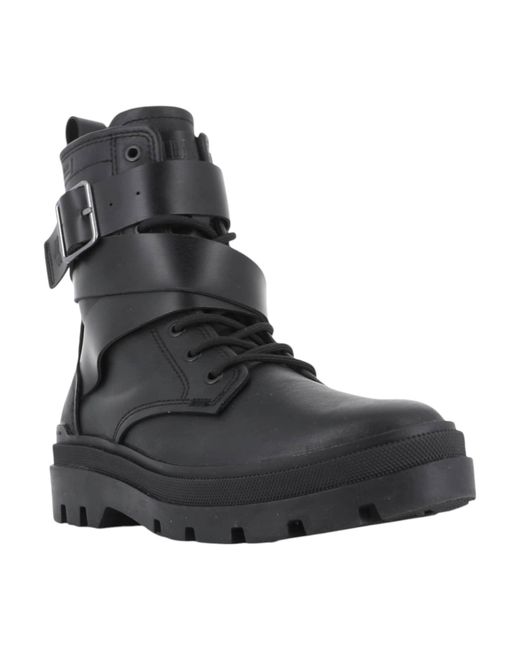 Palladium Black Schnürstiefelette Pallagrade Ranger L