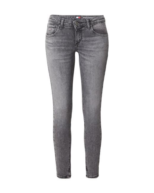 Tommy Hilfiger Gray Jeans 'scarlett low rise skinny'
