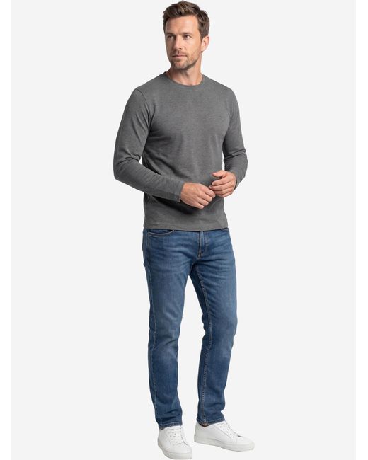 RAGMAN Shirt Basic in Gray für Herren