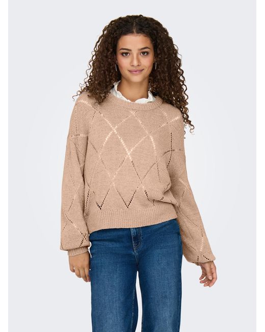ONLY Natural Pullover Onlgeenas
