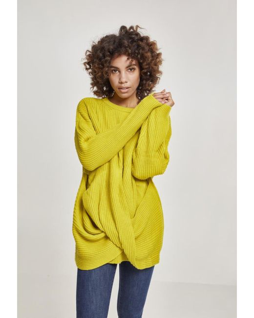 Urban Classics Yellow Pullover