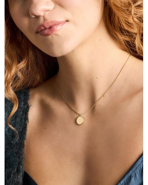 Fossil White Kette Ellis