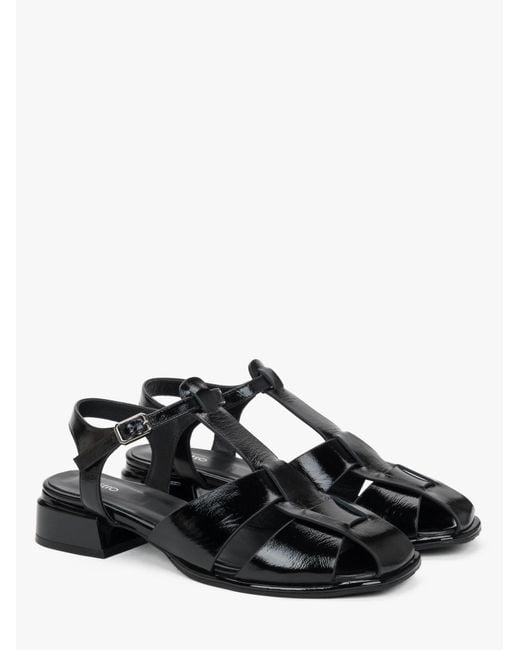 ESTRO Black Sandale 088-218