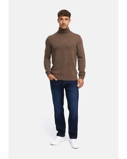 INDICODE Pullover Inmargous in Brown für Herren