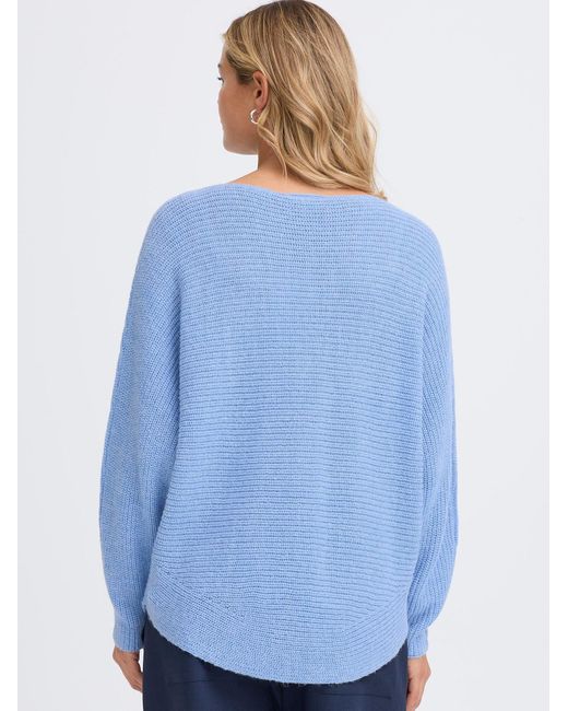 Fransa Blue Pullover Freretta