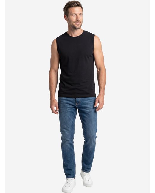 RAGMAN Unterhemd Basic in Black für Herren