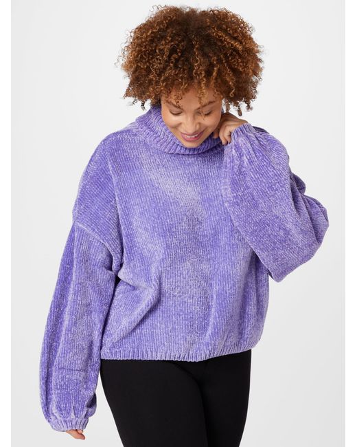 Urban Classics Purple Pullover