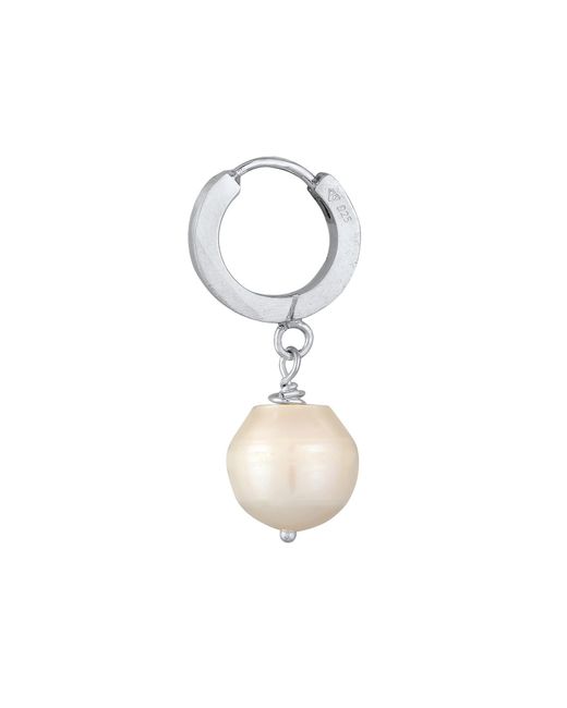 Kuzzoi Ohrring in White für Herren