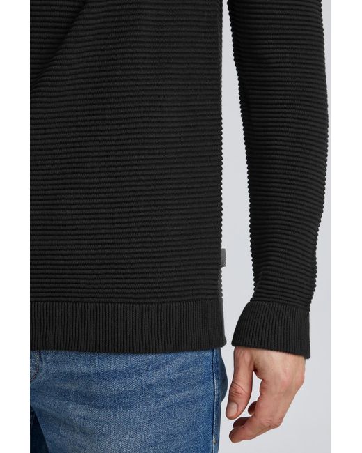 Solid Pullover in Black für Herren