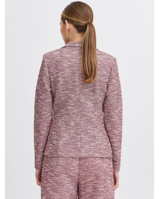 Ichi Pink Kurzblazer Ihkate Checlé Bl