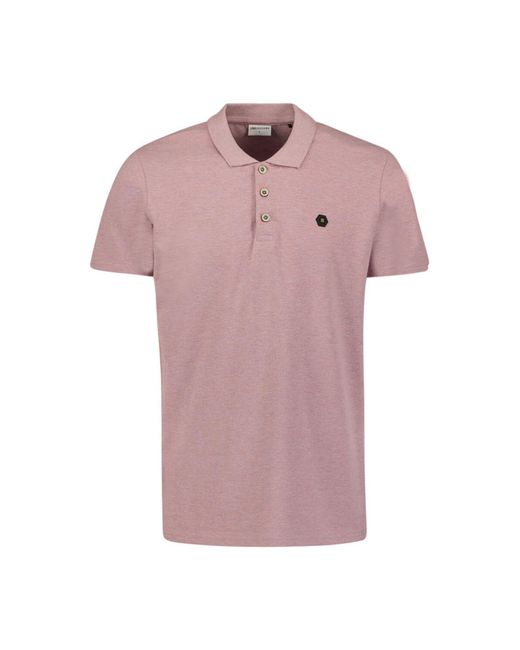 No Excess Poloshirt in Pink für Herren