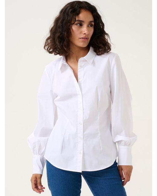 Kaffe White Bluse