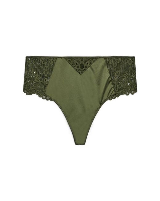 Devoted By Zizzi Green String