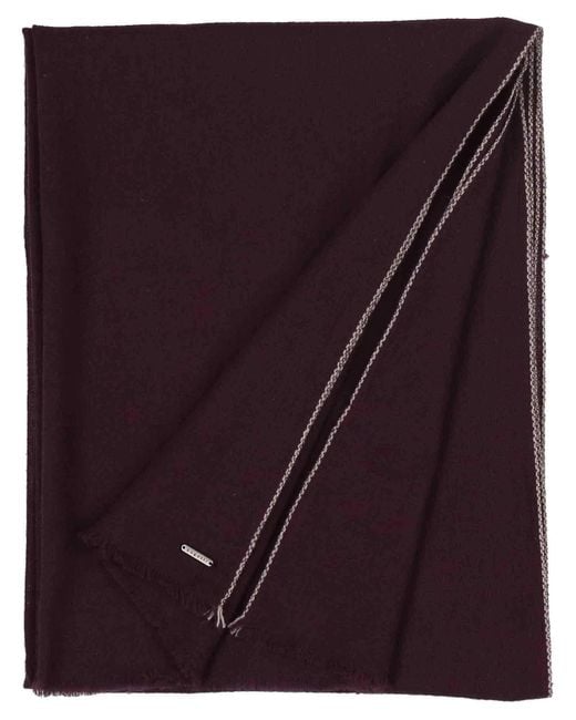 Bugatti Schal in Purple für Herren