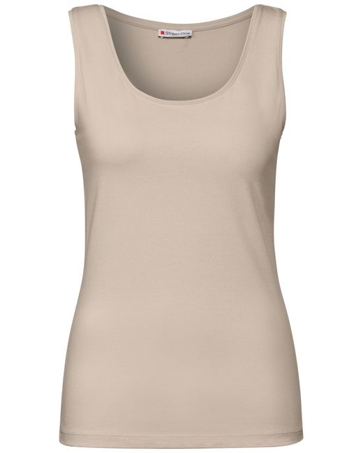 Street One Natural Basic Top