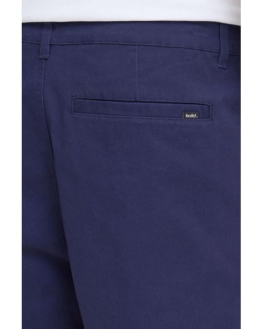 Solid Chinoshorts Regular Fit Sdliam in Blue für Herren