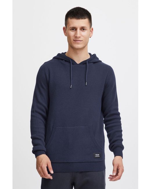 Solid Sweatshirt Kay in Blue für Herren