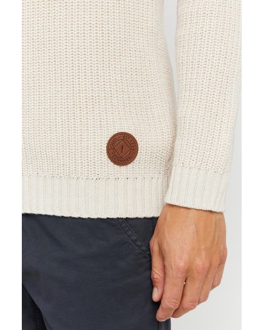 Solid Pullover Xenox in White für Herren