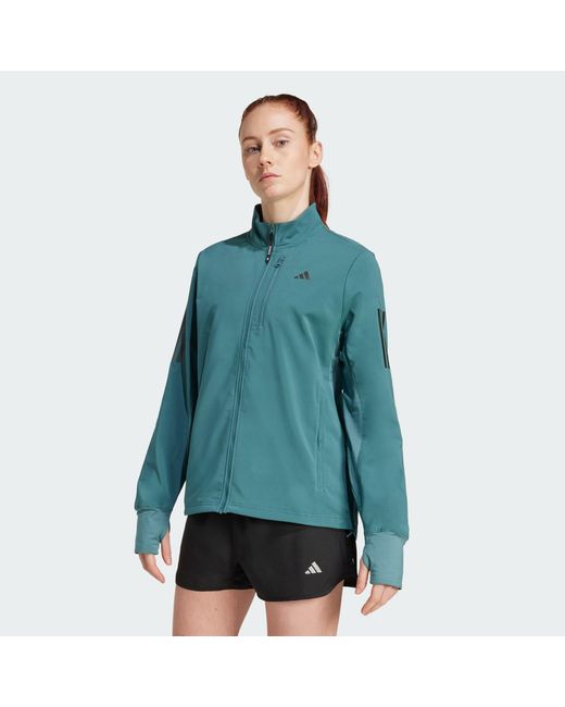 Adidas Originals Blue Sportjacke Own The Run