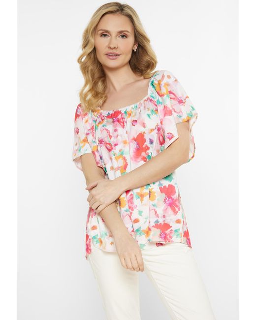 Usha Pink Bluse