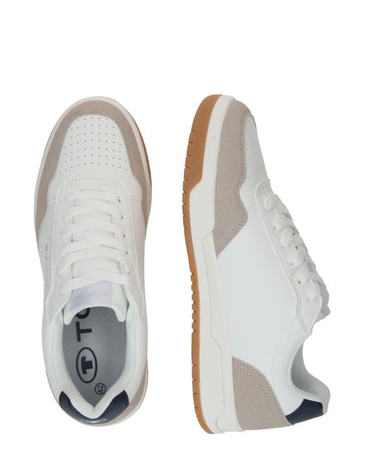 Tom Tailor Sneaker Low in White für Herren