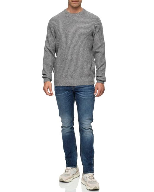 INDICODE Pullover in Gray für Herren