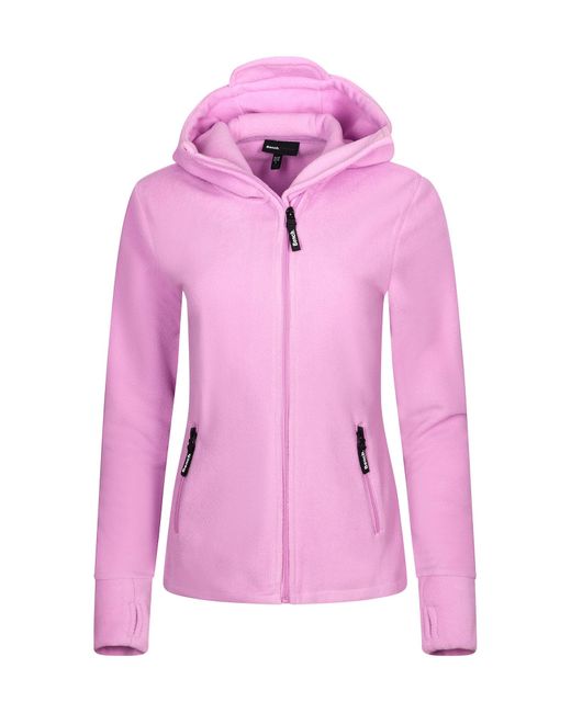 Bench Pink Fleecejacke Ninja