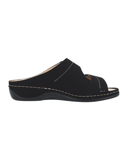 Berkemann Black Pantolette Fedora