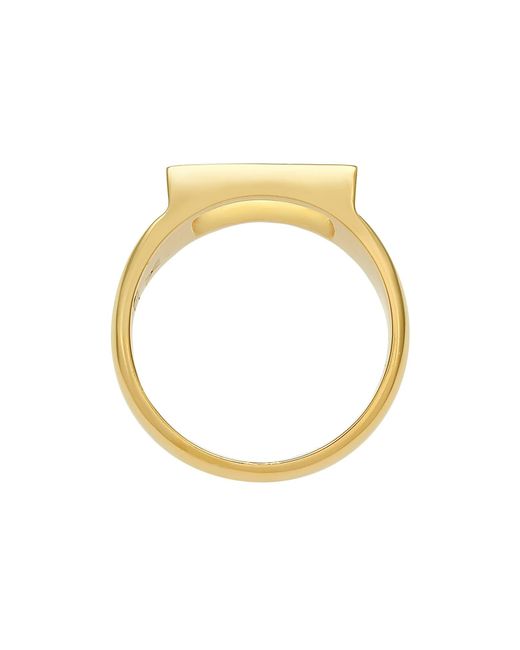 Kuzzoi Ring in Metallic für Herren