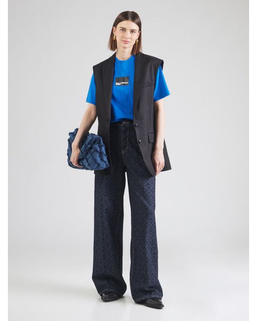 Karl Lagerfeld Blue T-Shirt