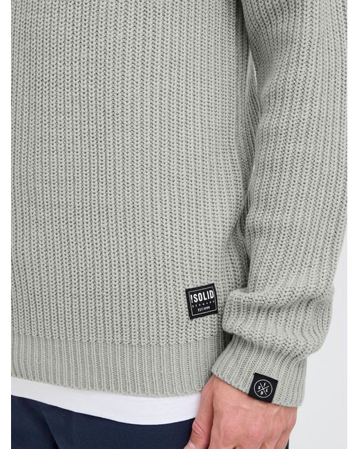 Solid Pullover Sdarian in Gray für Herren