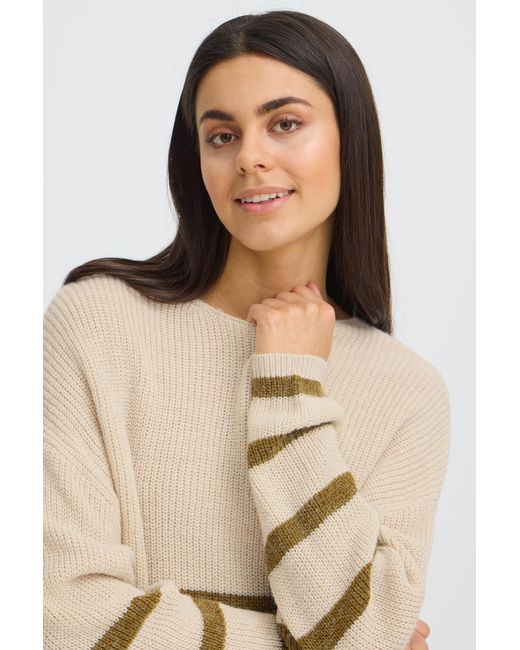 Fransa Natural Pullover Freretta